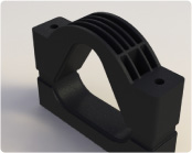 High-voltage cable mounting series ВКК3
