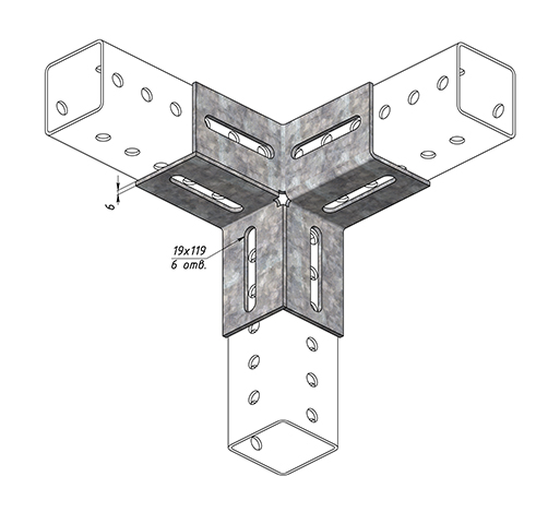  Соединитель МТД-3-Н 
