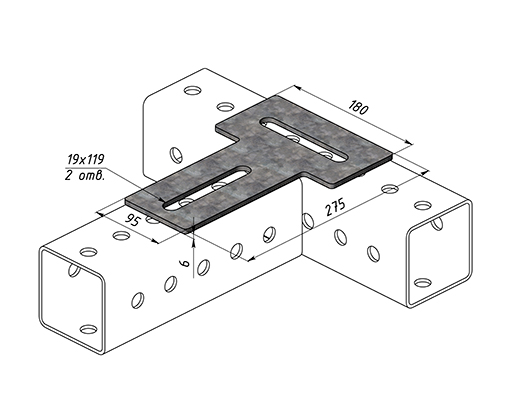  Соединитель МТД-П-3-Н